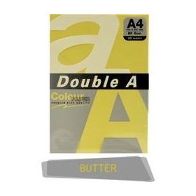 Double A 25'li A4 80 gr Pastel Butter Renkli Fotokopi Kağıdı