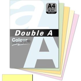 Double A 25'li A4 80 gr Pastel Cheese Renkli Fotokopi Kağıdı