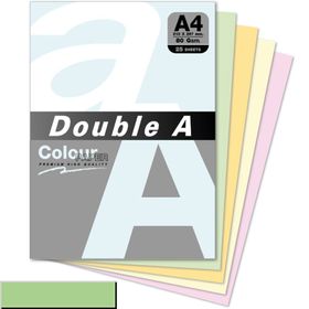 Double A 25'li A4 80 gr Pastel Eski Gül Rengi Renkli Fotokopi Kağıdı