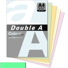 Double A 25'li A4 80 gr Pastel Lagoon Renkli Fotokopi Kağıdı