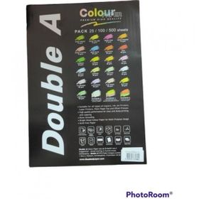Double A 25'li A4 80 gr Pastel Lagoon Renkli Fotokopi Kağıdı