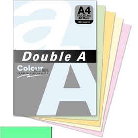 Double A 25'li A4 80 gr Pastel Lagoon Renkli Fotokopi Kağıdı