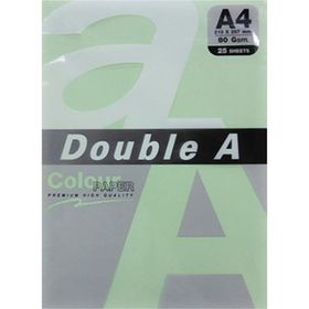 Double A 25'li A4 80 gr Pastel Lagoon Renkli Fotokopi Kağıdı