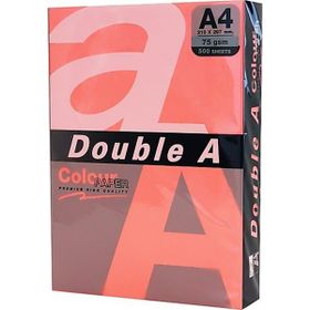 Double A 500'lü A4 75 gr Fosforlu Punch Renkli Fotokopi Kağıdı
