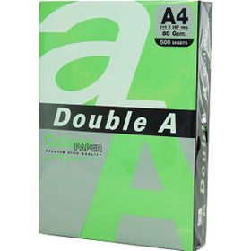 Double A A4 80 gr 500'lü Pastel Zümrüt Yeşili Renkli Fotokopi Kağıdı
