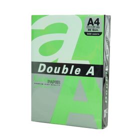 Double A A4 80 gr 500'lü Pastel Zümrüt Yeşili Renkli Fotokopi Kağıdı