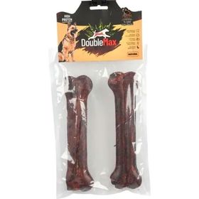 Double Max Barbekülü Press Kemik 15 cm 2'li Köpek Ödül Maması