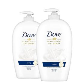 Dove 2x450 ml Caring 1/4 Nemlendirici Krem Etkili Sıvı Sabun