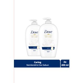 Dove 2x450 ml Caring 1/4 Nemlendirici Krem Etkili Sıvı Sabun