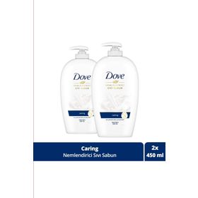 Dove 2x450 ml Caring 1/4 Nemlendirici Krem Etkili Sıvı Sabun