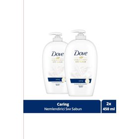 Dove 2x450 ml Caring 1/4 Nemlendirici Krem Etkili Sıvı Sabun