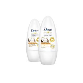 Dove 2x50 ml Hindistan Cevizi Kadın Rollon Deodorant