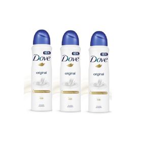 Dove 3x150 ml Original Kadın Deodorant