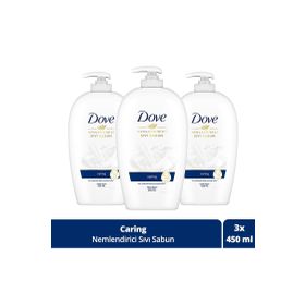 Dove 3x450 ml Caring Krem Etkili Nemlendirici Sıvı Sabun