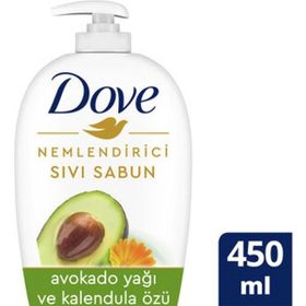 Dove 3x450 ml Nemlendirici Avokado Yağı ve Kalendula Özü Sıvı Sabun