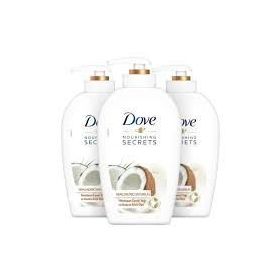 Dove 3x500 ml Hindistan Cevizi Yağı Badem Sütü Özlü Sıvı Sabun