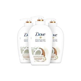 Dove 3x500 ml Hindistan Cevizi Yağı Badem Sütü Özlü Sıvı Sabun