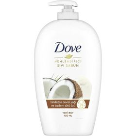 Dove 4x450 ml Hindistan Cevizi Yağı ve Badem Sütü Özlü Nemlendirici Sıvı Sabun