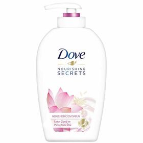 Dove 500 ml Nemlendirici Sıvı Sabun Lotus Çiçeği ve Pirinç Sütü Özü