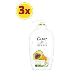 Dove 500x3 ml Avokado & Kalendula Özlü Nemlendirici Sıvı Sabun
