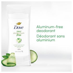 Dove 74 gr 0% Aluminum Cucumber Green Tea Deodorant