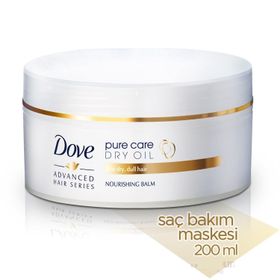 Dove Advanced Hair Series Pure Care Dry Oil 200 ml Saç Maskesi