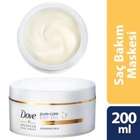 Dove Advanced Hair Series Pure Care Dry Oil 200 ml Saç Maskesi