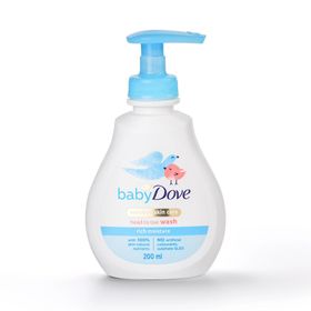Dove Baby 200 ml Doğal Prebiyotikli Göz Yakmayan Sülfatsız Nemlendirici Bebek Saç ve Vücut Şampuanı