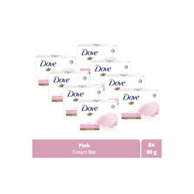 Dove Beauty 8x90 gr Pink Nemlendirici Etkili Bar Katı Sabun