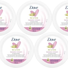 Dove Beauty Cream 5x250 ml Besleyici El ve Vücut Kremi