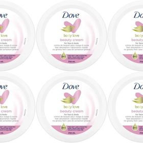 Dove Beauty Cream 6x250 ml Besleyici El ve Vücut Kremi