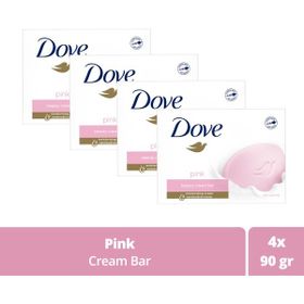 Dove Beauty Cream Bar Pink Nemlendirici Krem 4 x 90 g Sabun