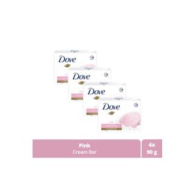 Dove Beauty Cream Bar Pink Nemlendirici Krem 4 x 90 g Sabun