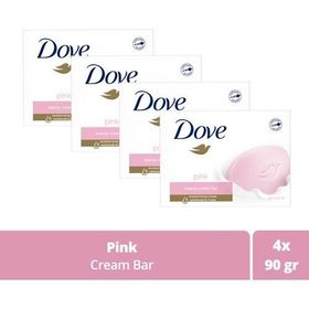 Dove Beauty Cream Bar Pink Nemlendirici Krem 4 x 90 g Sabun