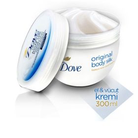Dove Body Silk Nemlendirici 300 Ml Yüz El Ve Vücut Kremi