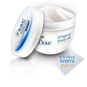 Dove Body Silk Nemlendirici 300 Ml Yüz El Ve Vücut Kremi