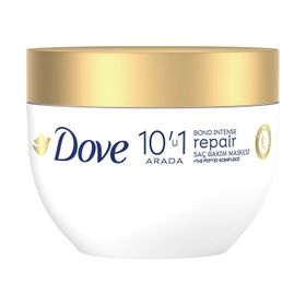 Dove Bond 10'u 1 Arada Intense Repair + Peptid Kompleksi 265 ml Saç Bakım Maskesi