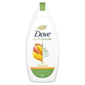 Dove Care By Nature Mango Yağı Badem Özü 450 ml Nemlendirici Duş Jeli