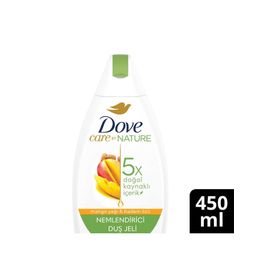 Dove Care By Nature Mango Yağı Badem Özü 450 ml Nemlendirici Duş Jeli