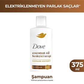 Dove Coconut Oil Besleyici Terapi 375 ml Şampuan