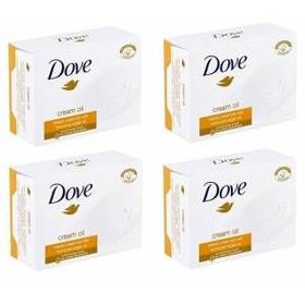 Dove Cream Bar Oil 4x100 gr Güzellik Sabunu