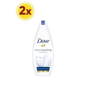 Dove Deeply Nourishing 2x500 ml Duş Jeli