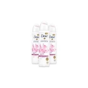 Dove Dogma Lotus 3x150 ml Kadın Deodorant Sprey