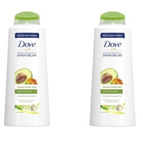 Dove Dökülmeye Karşı Etkili Avakado Ve Kalendula Özlü 2x600 ml Şampuan