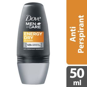 Dove Energy Dry 50 ml Men Roll-on Deodorant