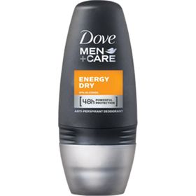 Dove Energy Dry 50 ml Men Roll-on Deodorant