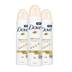 Dove Eventone 3x150 ml Kadın Deodorant Sprey