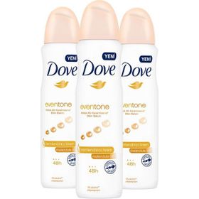 Dove Eventone 3x150 ml Sprey Deodorant