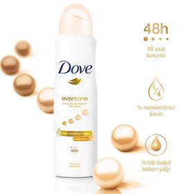 Dove Eventone 4x150 ml Sprey Deodorant