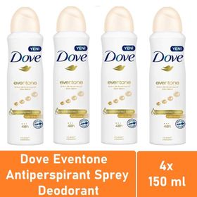 Dove Eventone 4x150 ml Sprey Deodorant